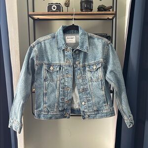 Old Navy Light Blue Denim Jacket - XS Petite